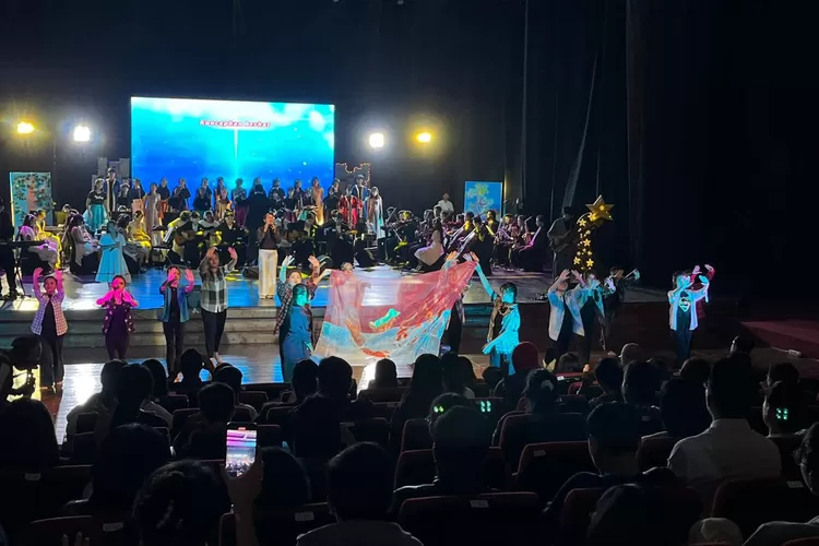 SMP Kristen Kalam Kudus Gelar Konser Ansamble, Libatkan 150 Anak