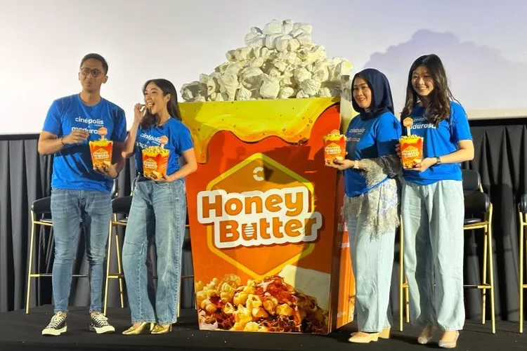 Madurasa dan Cinépolis Cinemas Hadirkan Honey Butter Popcorn: Kolaborasi Manis untuk Momen Nonton yang Lebih Seru