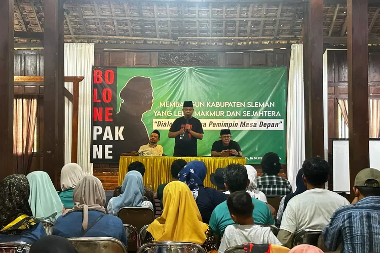 Bersama Bolone Pakne, Harda Kiswaya Dengarkan Aspirasi Petani Milenial Sleman