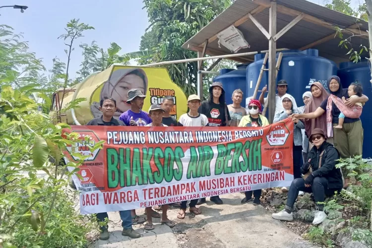 PNIB Teruskan Suplai Air Bersih di Gunungkidul, Kirim 15 Tangki ke Purwosari