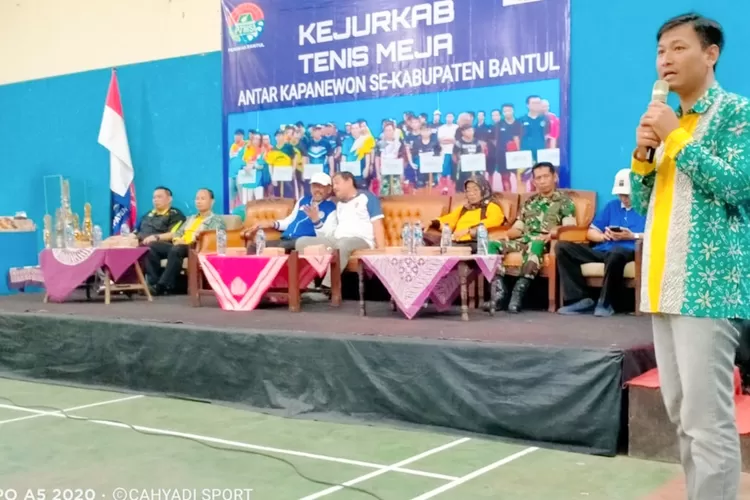 Dukung Perkembangan Tenis Meja, PTMSI Bantul Adakan Kejurkab