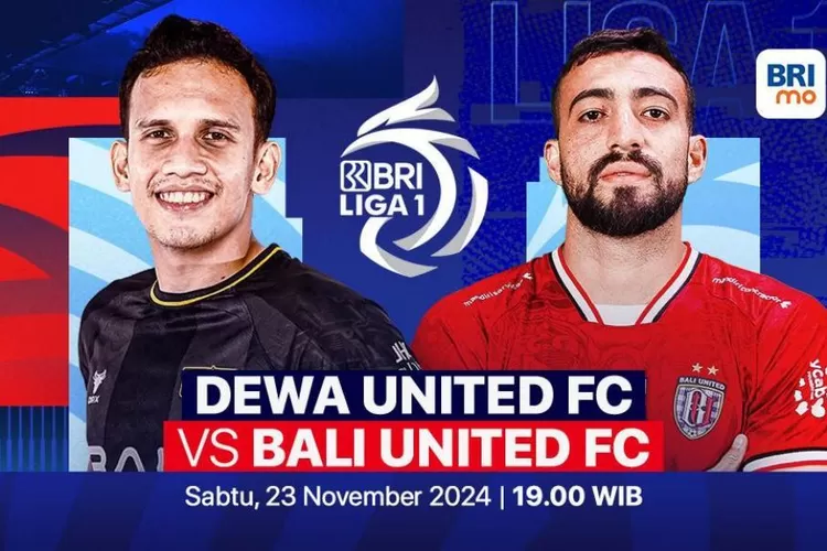 Prediksi Pertandingan dan Link Live Streaming Dewa United vs Bali United di BRI Liga 1 2024/2025: Siapa Pemenangnya?