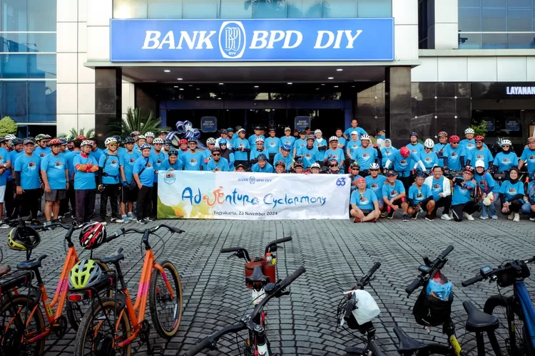 Tingkatkan Sinergi, Bank BPD DIY Ajak Mitra Gowes Bareng