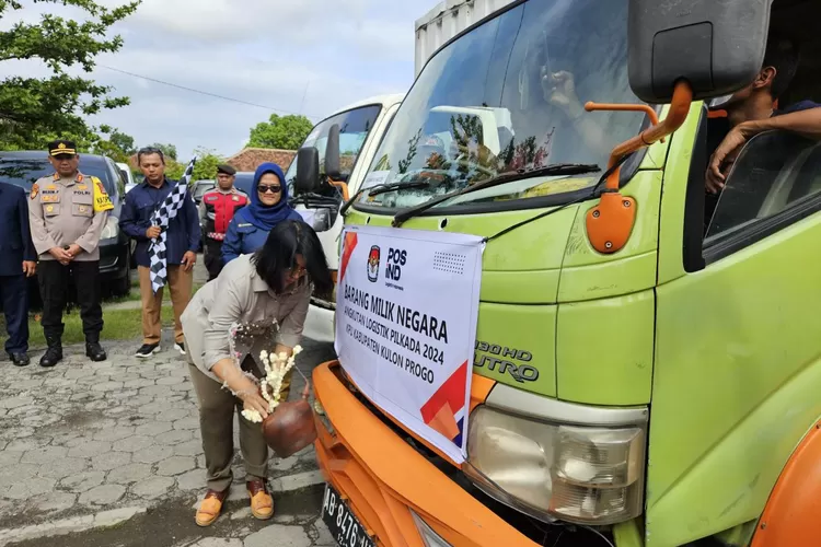 Logistik Pilkada Dilepas, Lanjut Pantau TPS