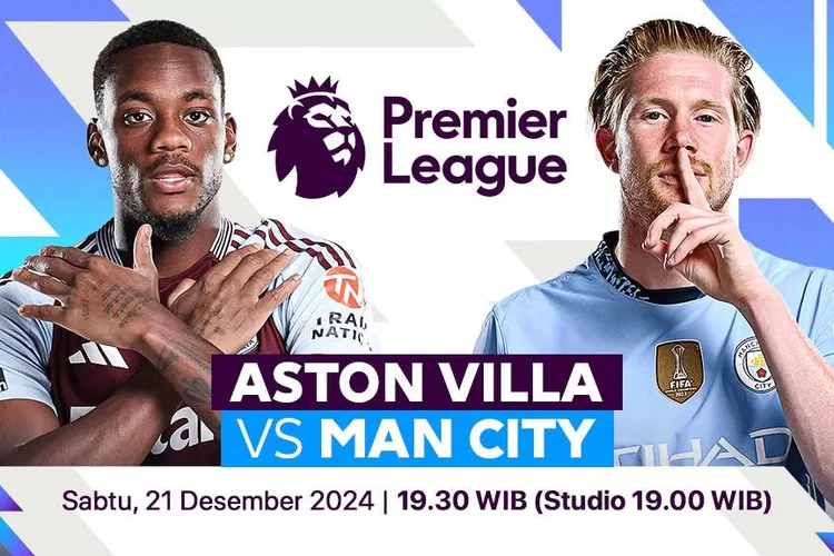 Prediksi Aston Villa Vs Manchester City Liga Premier Inggris Desember Krjogja