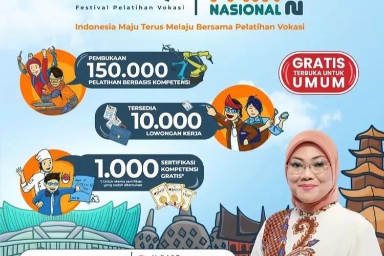 Kabar Gembira! Kementerian Ketenagakerjaan Gelar Festival Pelatihan ...