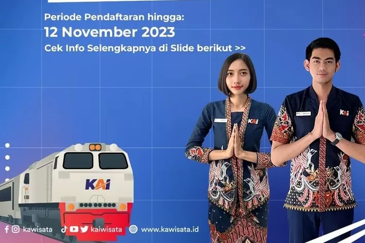 KAI Wisata Buka Lowongan Kerja (Loker) Untuk Lulusan SMA, SMK, D3 ...