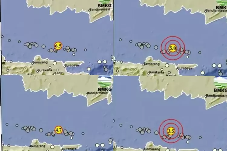 Gempa Susulan Magnitudo 6,5 SR Kembali Guncang Tuban, Getaran Terasa ...