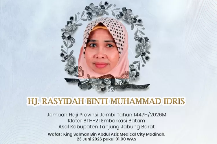 Pintu Raudah Sempat Pingsan di Depan Pintu Raudhah, Jamaah Haji Jambi Ini Meninggal ...