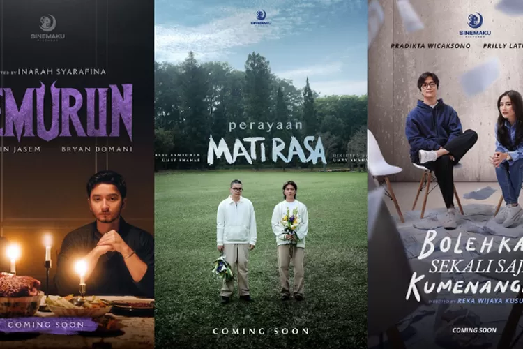 Bersiap Ini 3 Film Sinemaku Pictures Yang Akan Tayang Di Bioskop Tahun 2024 Dibintangi Oleh 