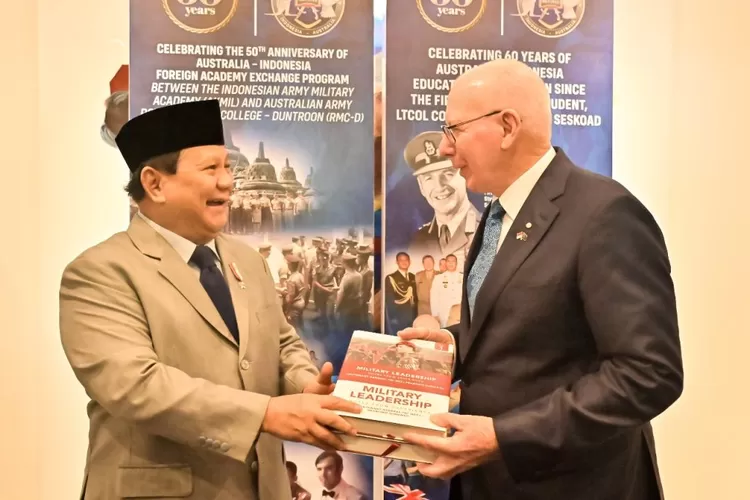 Prabowo Temui Gubernur Jenderal Australia, Bahas Pertukaran Kadet Akmil dan RMC Duntroon