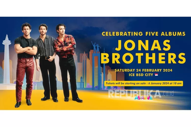 Jelang Konser di ICE BSD, Jonas Brother Sapa Penggemarnya