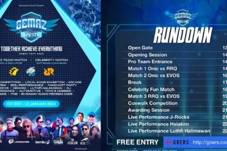 SERBU! Malam Ini Ada Konser Gratis J-Rocks hingga Heiakim di ICE BSD