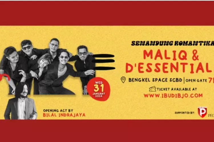 SAKSIKAN! Konser Musik MALIQ & D'Essentials Dalam Senandung Romantika ...