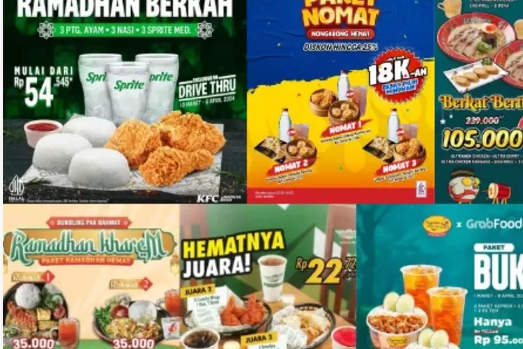 Promo Ramadhan Gerai Makanan Dan Minuman Ini Tawarkan Diskon Khusus