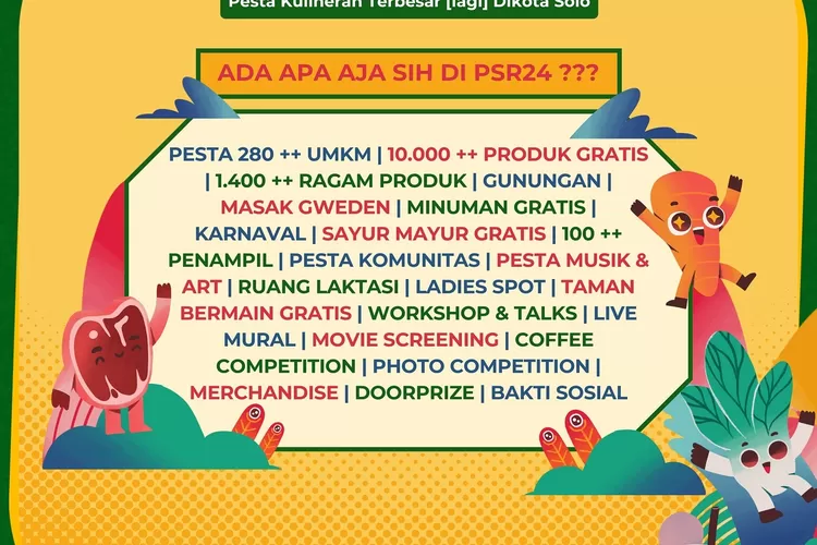 Jangan Lewatkan Festival Kuliner Terbesar Di Jawa Tengah Parade