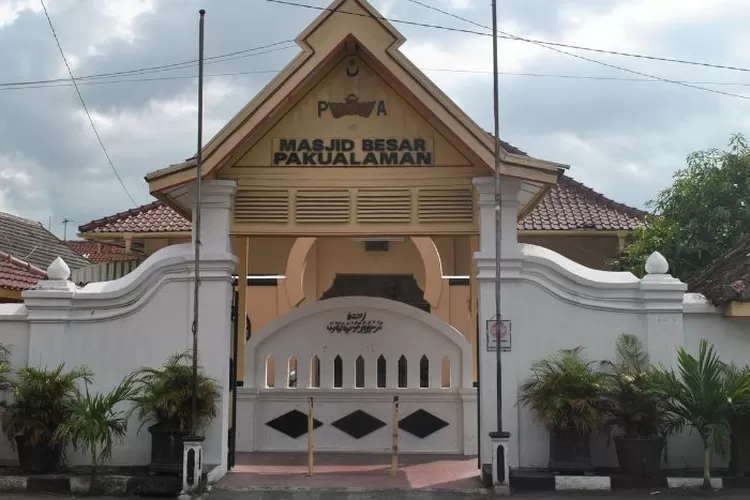 Bangunan Bersejarah Di Yogyakarta Masjid Agung Puro Pakualaman