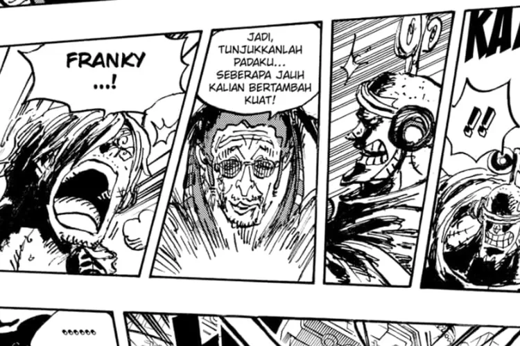 Bocoran One Piece Chapter Sanji Dan Franky Kewalahan Hadapi