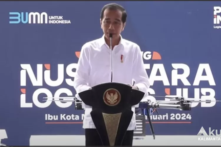 Presiden Jokowi Resmikan Nusantara Logistic Hub And Services Di Ibu ...