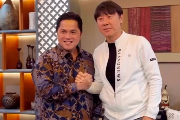 Erick Thohir Dan Shin Tae-yong, Duo Pahlawan Yang Membuat Timnas ...