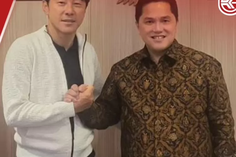 Erick Thohir Perpanjang Kontrak Coach Shin Tae Yong Hingga Juni