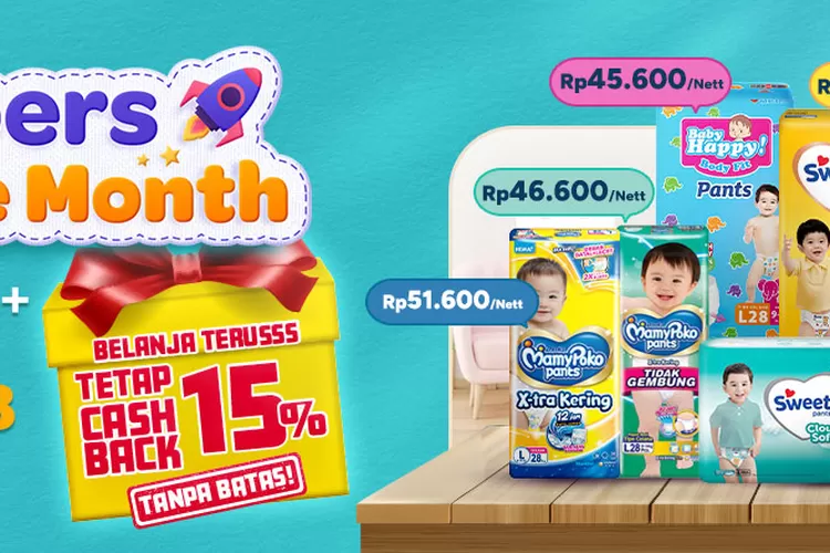 Hemat Banget Promo Spesial Diapers Of The Month Di Indomaret Diskon Langsung Dan Cashback