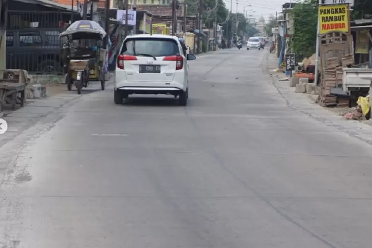 Proyek Betonisasi Ruas Jalan Kwangsan Sedati Rampung 100 Persen ...