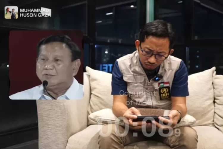 Muhammad Husein Gaza Kritisi Jawaban Prabowo Subianto Tentang Hal Ini ...