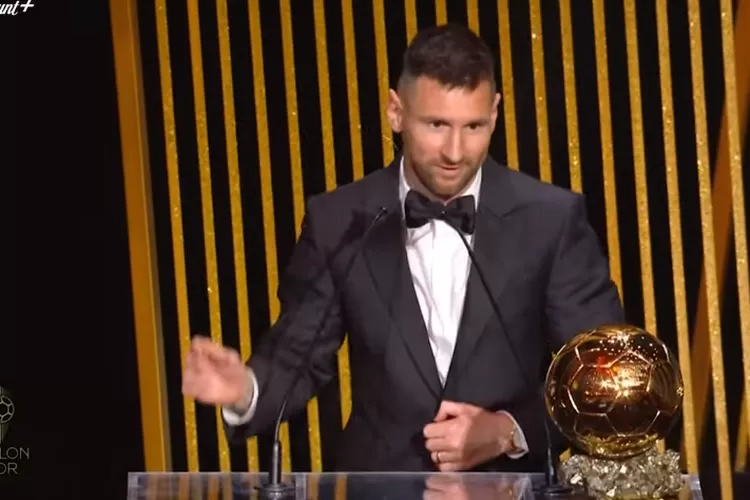 Lionel Messi Kembali Catatkan Sejarah, Raih Ballon D'Or 2023 Kedelapan ...