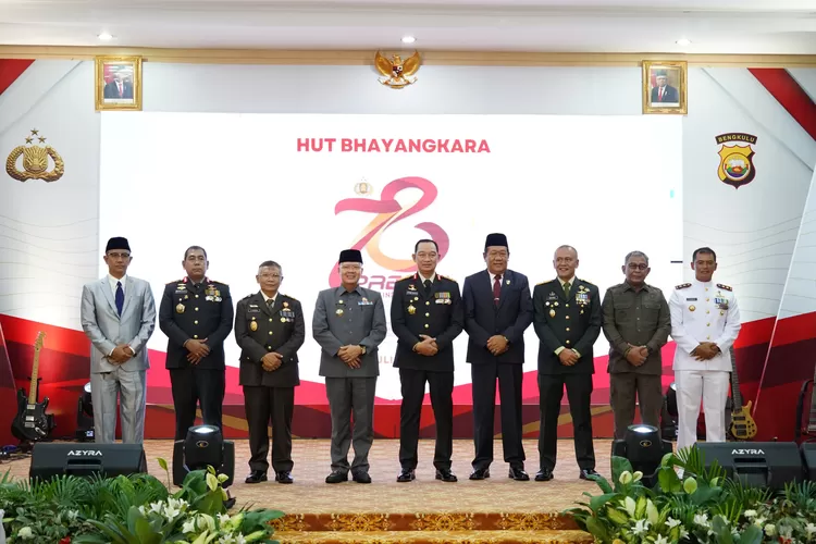 Gubernur Rohidin Apresiasi Polri Pada HUT Ke-78 Bhayangkara: Menjaga ...