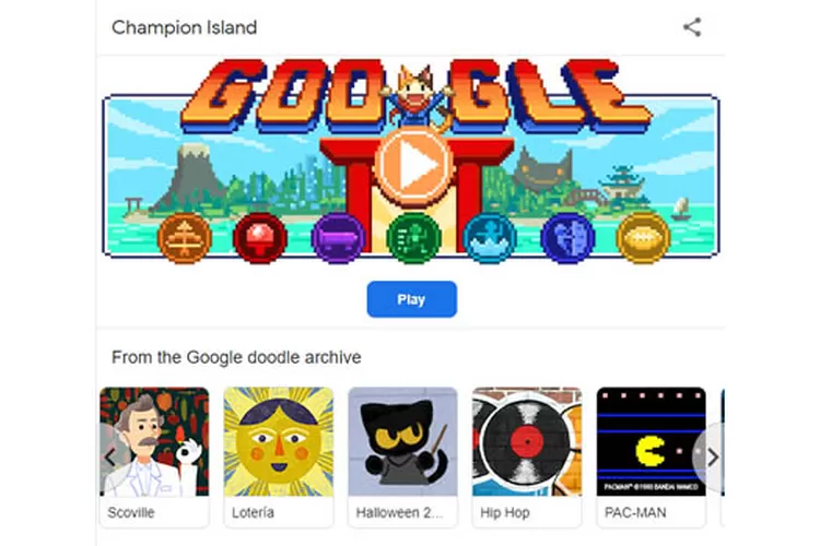 21 Game Google Doodle Terpopuler, Gratis, dan Seru: Ada Pac-Man dan  Crossword Puzzle - Ruang Tekno