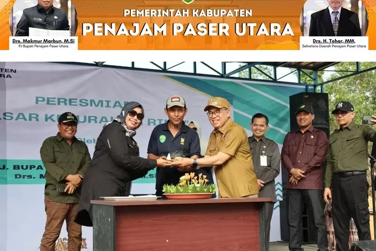 Terbengkalai Tujuh Tahun Akhirnya Pj Bupati Resmikan Pasar Riko Miris