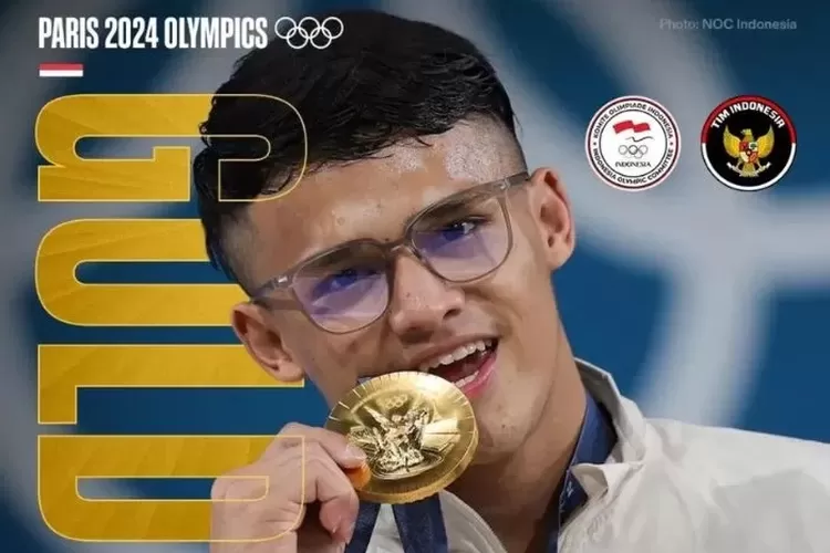 Profil Rizki Juniansyah, Jadi Atlet Angkat Besi Peraih Emas Olimpiade Termuda Indonesia