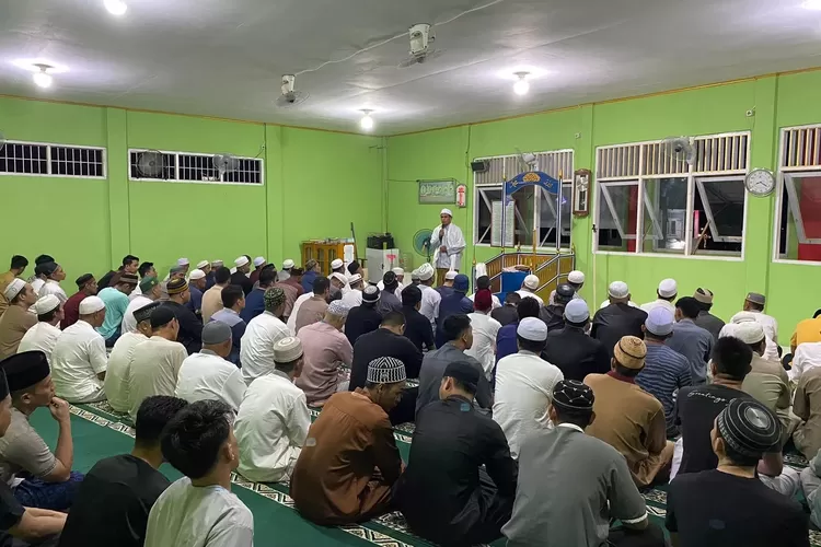 Warga Binaan di Lapas Bisa Sholat Tarawih Berjemaah