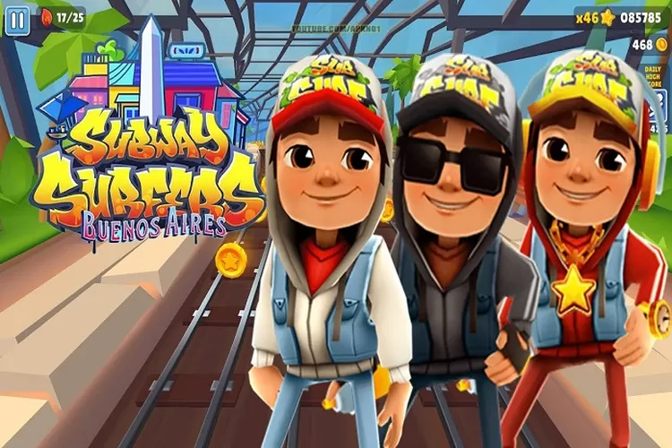 Subway Surfers Mod APK Koin Dan Kunci Tak Terbatas 2023 (Unlimited