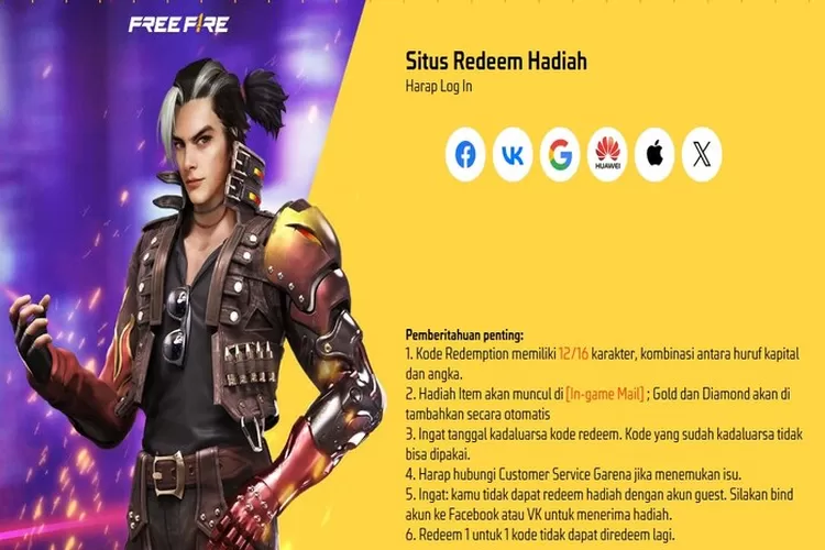 Cara Reward Kode Redeem Ff Januari Dengan Mudah Dan Cepat