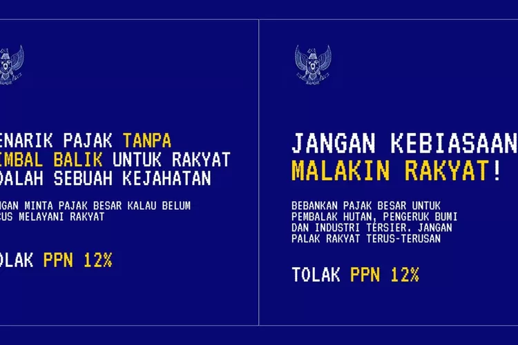 Pajak Naik Rakyat Tercekik! Netizen Gertak Pemerintah Lewat Aksi # ...