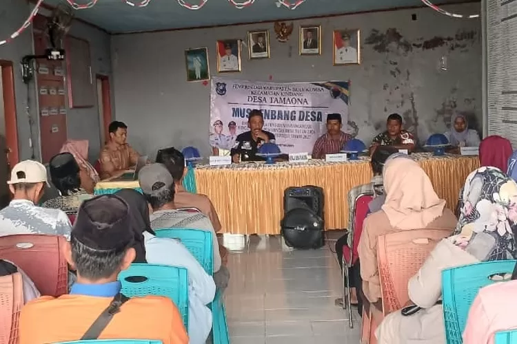 Musdes APBDes Desa Tamaona, Infrastruktur Jadi Prioritas