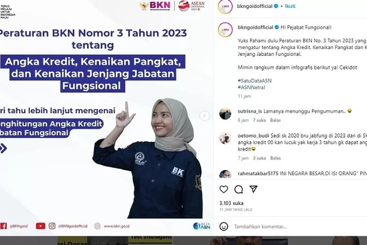 Mengkaji Peraturan BKN Nomor 3 Tahun 2023 Tentang AK, KP, Dan Kenaikan ...