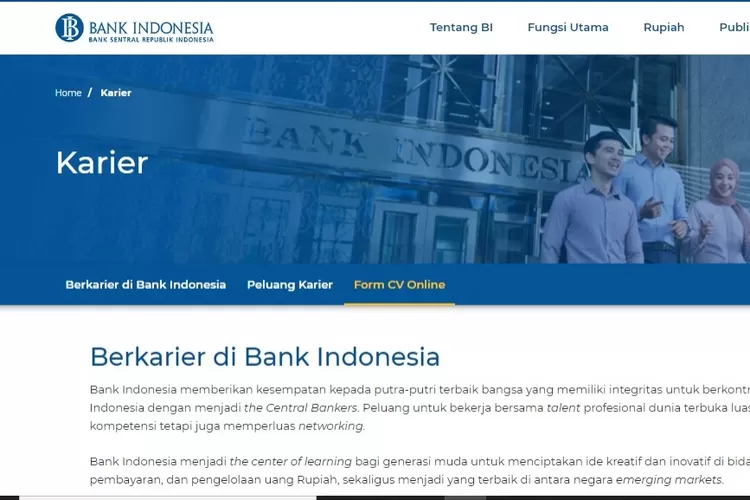 Bank Indonesia Buka Lowongan Kerja Besar-besaran, Inilah Formasi Dan ...