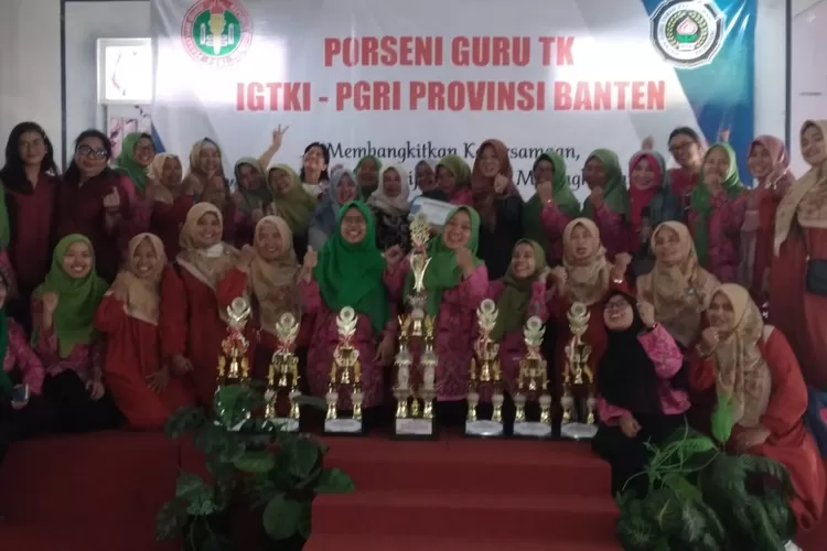 IGTKI Kota Serang Juara Umum PORSENI PAUD TK Provinsi Banten Tahun 2023 ...