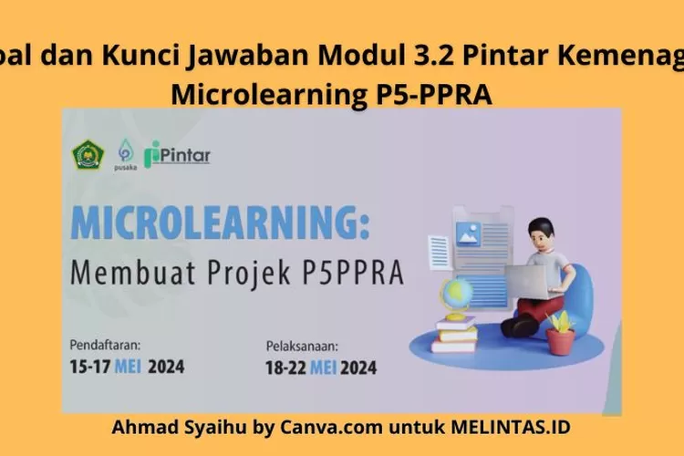 Materi, Soal Dan Kunci Jawaban Modul 3.2 Konsep P5-PPRA Pada Pelatihan ...