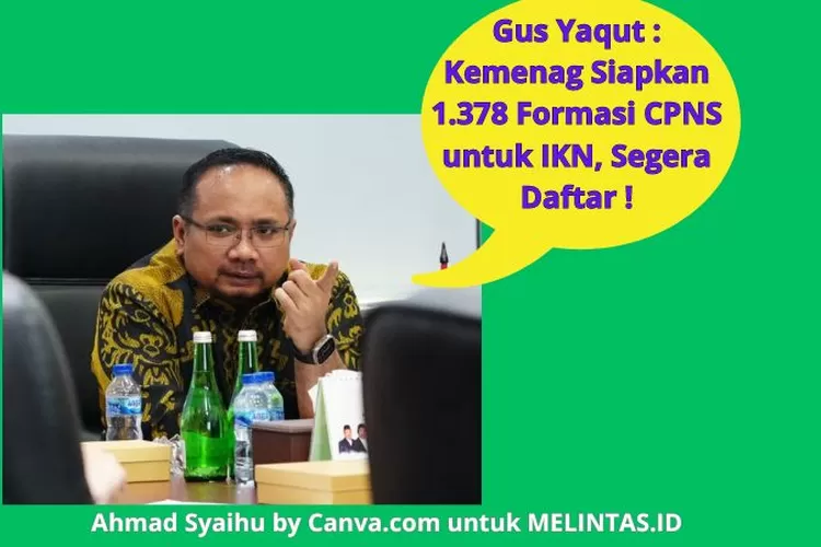 Info CPNS Terbaru : Kementerian Agama Siapkan 1.378 Formasi CPNS Tahun ...