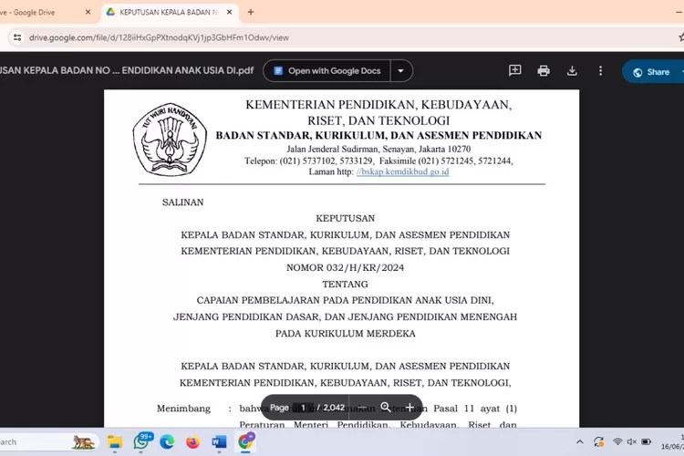 Capaian Pembelajaran (CP) Terbaru 2024 Bahasa Indonesia Fase E Dan Fase ...