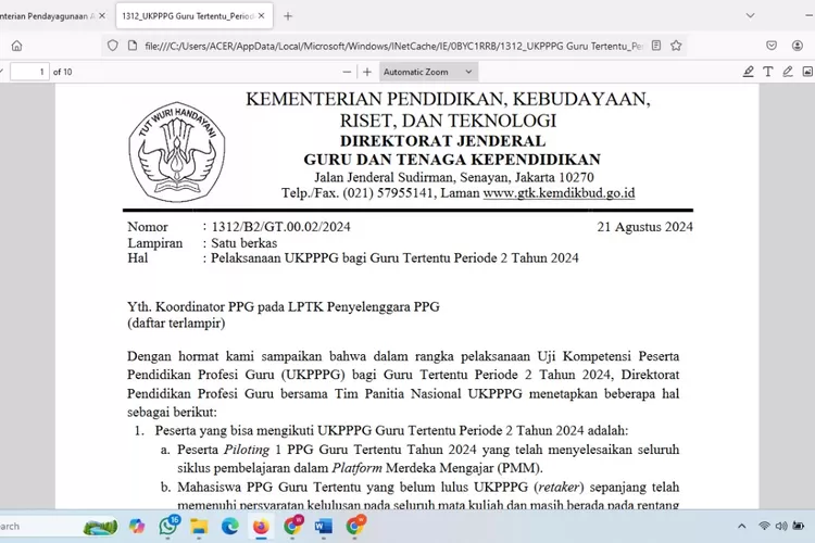 Info Resmi Kemendikbudristek : Pelaksanaan UKPPPG Bagi Guru Tertentu ...