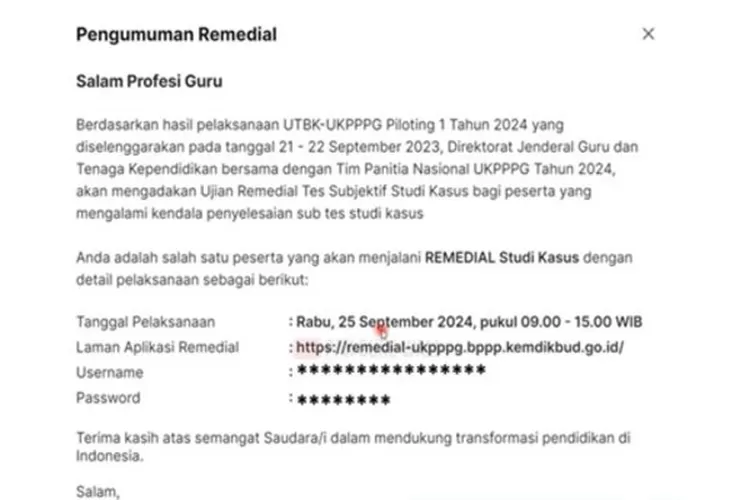 Cara Mengerjakan Remedial Studi Kasus UKPPPG Piloting 1 PPG Guru ...