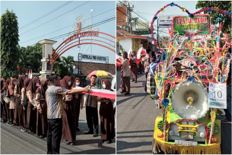 Meriahnya Perayaan Tahun Baru Islam Di Boyolali, Ratusan Santri Dan ...