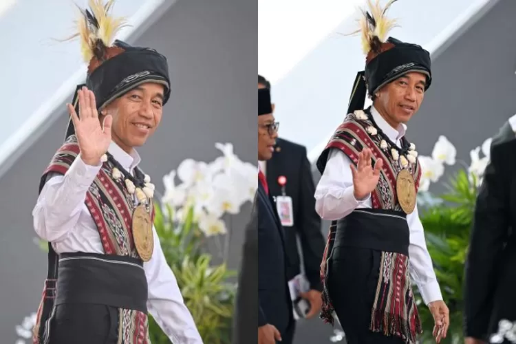 Detail dan Harga Sepatu Kets Tenun Bali yang Dipakai Jokowi
