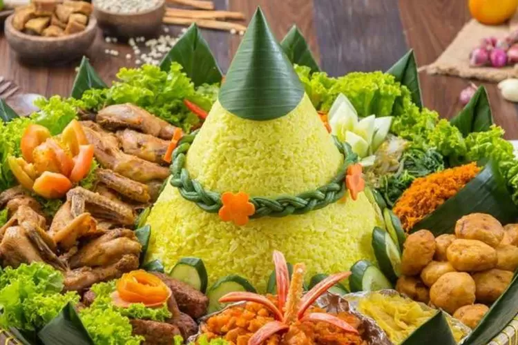 Makna Dalam Setiap Sajian Filosofi Tumpeng Dalam Perayaan Hut Ri Mengajarkan Nilai Hidup Bedasisi