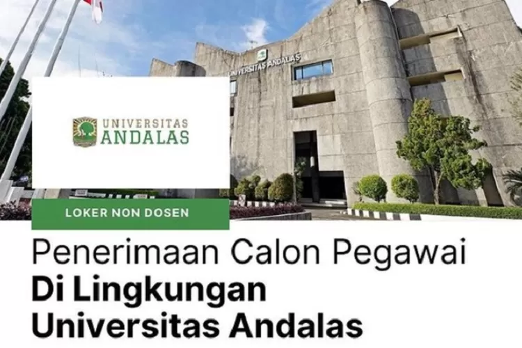 Info Lowongan Kerja Universitas Andalas Buka Formasi Teknisi